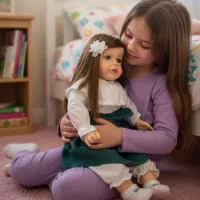 عروسک سیلیکونی طبیعی