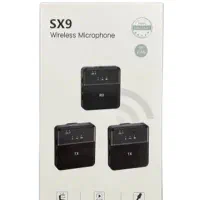 میکروفن یقه ای بی سیم مدل‌SX9