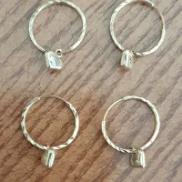 طلا گوشواره بچه گانه بدون اجرت