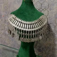 گردنبند ورشو با ابکاری نقره|جواهرات|کرمانشاه, |دیوار