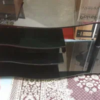 میز تلویزیون شیشه ای