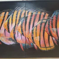 تابلو رنگ روغن|تابلو، نقاشی، عکس|قم, شهرک توانیر|دیوار