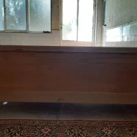 تخت خواب چوبی دونفره