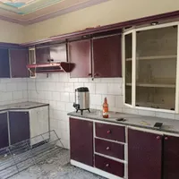 کابینت فلزی سالم درحدنو همراه با ظرفشویی و شیر آب|آب‌چکان و نظم‌دهنده ظروف|میناب, |دیوار