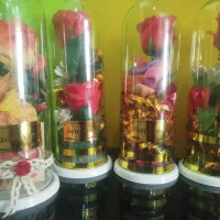 باکس شیشه ای گل هدیه روز زن مادر|گل مصنوعی|اسلام‌شهر, صادقیه|دیوار