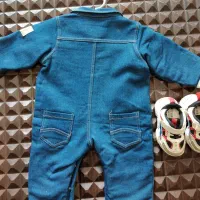 سرهمی لاینردار جین و کفش سایز 21|کفش و لباس بچه|قائمشهر, |دیوار