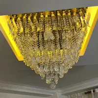 لوستر تمیز سالم درحدنو|لوستر و چراغ آویز|رشت, کوی جام جم|دیوار