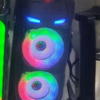 اسپیکر شارژی باند میکروفون شارژی پارتی باکس دیجی|سیستم صوتی خانگی|قم, نیروگاه|دیوار