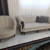 مبل نونو تمیز با پارچه ترک|مبلمان خانگی و میز عسلی|بیستون, |دیوار