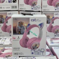 هدفون بلوتوثی گربه ای /خرگوشی ،رمخور/موبایل پوریا