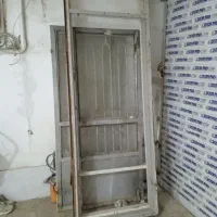 فروش درب آهنی ۳ لت پارکینگی. و دو کوم درب اتاقی