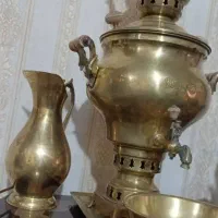 سماور برنج|کلکسیون اشیاء عتیقه|پاکدشت, پاکدشت (مامازند)|دیوار