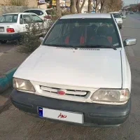 پراید سفید 84