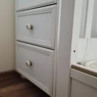 تخت کودک بچه چیلک ترک با دراور و گارد محافظ و تشک|تخت و سرویس خواب|تهران, فاطمی|دیوار