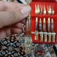 قاشق چنگال برنزی تایلندی|کلکسیون اشیاء عتیقه|تهران, سید خندان (جلفا)|دیوار