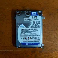 هارد لپتاپ ۱ ترا وسترن آبی سالم درحد