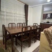 میز نهارخوری با چوب گردو درجه یک،۸ نفره،ظریف و شیک|میز و صندلی غذاخوری|شاهرود, |دیوار