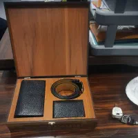 ست چرم کمربند ،کیف دستی مدارک،کیف کارت ..