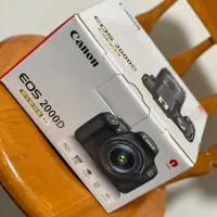 دوربین کنون مدل EOS 2000D با تمام تجهیزات|دوربین عکاسی و فیلمبرداری|رشت, کوی یخ|دیوار