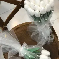 دسته گل عروس ترند اقتصادی