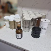 بانکه پلاستیکی آریسام (آریاسام) و شیشه ای قهوه ای
