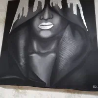 رنگ روغن سیاه پوست