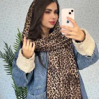 شال مخمل چاپی پلنگی|لباس|پاکدشت, پاکدشت (مامازند)|دیوار