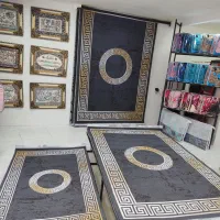گلیم فرش ۶ متری ورساچ دودی خطیب 24|گلیم، جاجیم، گبه|مشهد, کشف|دیوار