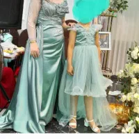 لباس ست مادر دختری مزون دوز