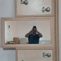 چوب لباسی آیینه دار دیواری