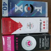 توپ و چوب پینگ پنگ و رویه دو طرف