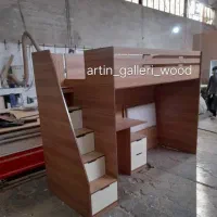 تخت تختخواب دو طبقه کمجا مدل گالاردو|تخت و سرویس خواب|تهران, جوانمردان (اندیشه)|دیوار