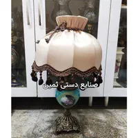 چراغ آباژور مدل ثمین چینی لامپابرنزی شمعدان سرامیک|چراغ خواب و آباژور|تهران, شوش|دیوار