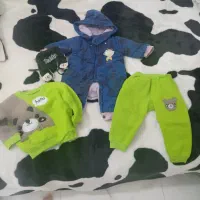 کاپشن و لباس گرم بچگانه با سرویس خواب