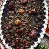 غذا حاضره قورمه سبزی