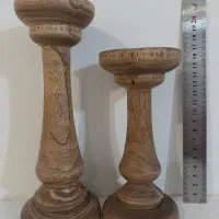 شمع دان چوبی