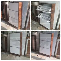 جاکفشی داشبوردی با 3عمق 16 24 34 سانتی رنگ دلخواه|جاکفشی، کمد، دراور|صوفیان, |دیوار