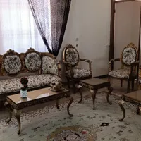 مبل سلطنتی معاوظه با راحتی|مبلمان خانگی و میز عسلی|کرمانشاه, |دیوار