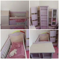 سرویس کمد و گهواره جنس ترک