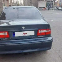 سمند LX رنگ آبی کبود