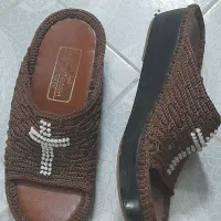 دمپایی زندان بافت|کیف، کفش، کمربند|دوگنبدان, |دیوار