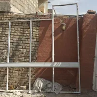 درب و پنجره آهنی حیاطی