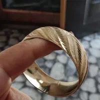 النگو طلا روس رنگ ثابت سایزیک