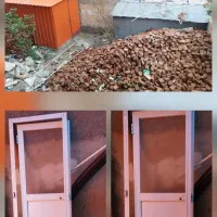 در حمام سرویس بهداشتی انبار حیاط خانه باغ آهن