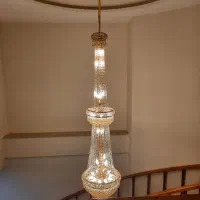 لوستر|لوستر و چراغ آویز|گنبد کاووس, |دیوار