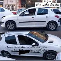 پژو ۲۰۶ مدل ۸۱ فابریکی سفید سفارشی تیپ ۲ فرانسه