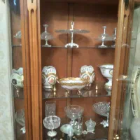 سرویس پذیرایی کریستال چک نو اصل قدیمی|ظروف سرو و پذیرایی|قزوین, |دیوار