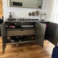 ست آینه و کنسول و میز تلویزیون|بوفه، ویترین، کنسول|رشت, گلسار|دیوار