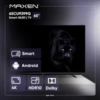 تلویزیون هوشمند کیو ال ای دی مکسن 65 اینچ Q-DLED|تلویزیون و پروژکتور|مشهد, کوی المهدی|دیوار