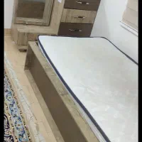 تخت کمد دوشک دراور|تخت و سرویس خواب|روانسر, |دیوار